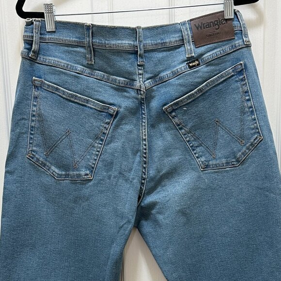 Wrangler Men's Jeans Size 34X34 Blue Free To Stretch Relax Fit Casual Denim NEW - Picture 13 of 16